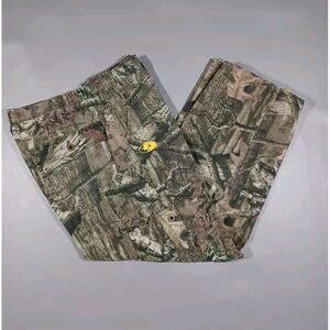 Mossy Oak Pants Mens 40x30 Camo Break Up Infinity Elastic‎ Waist